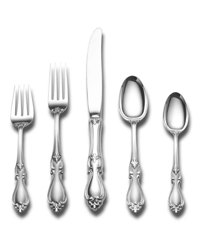 Queen Elizabeth 46-Piece Dinner Flatware Set